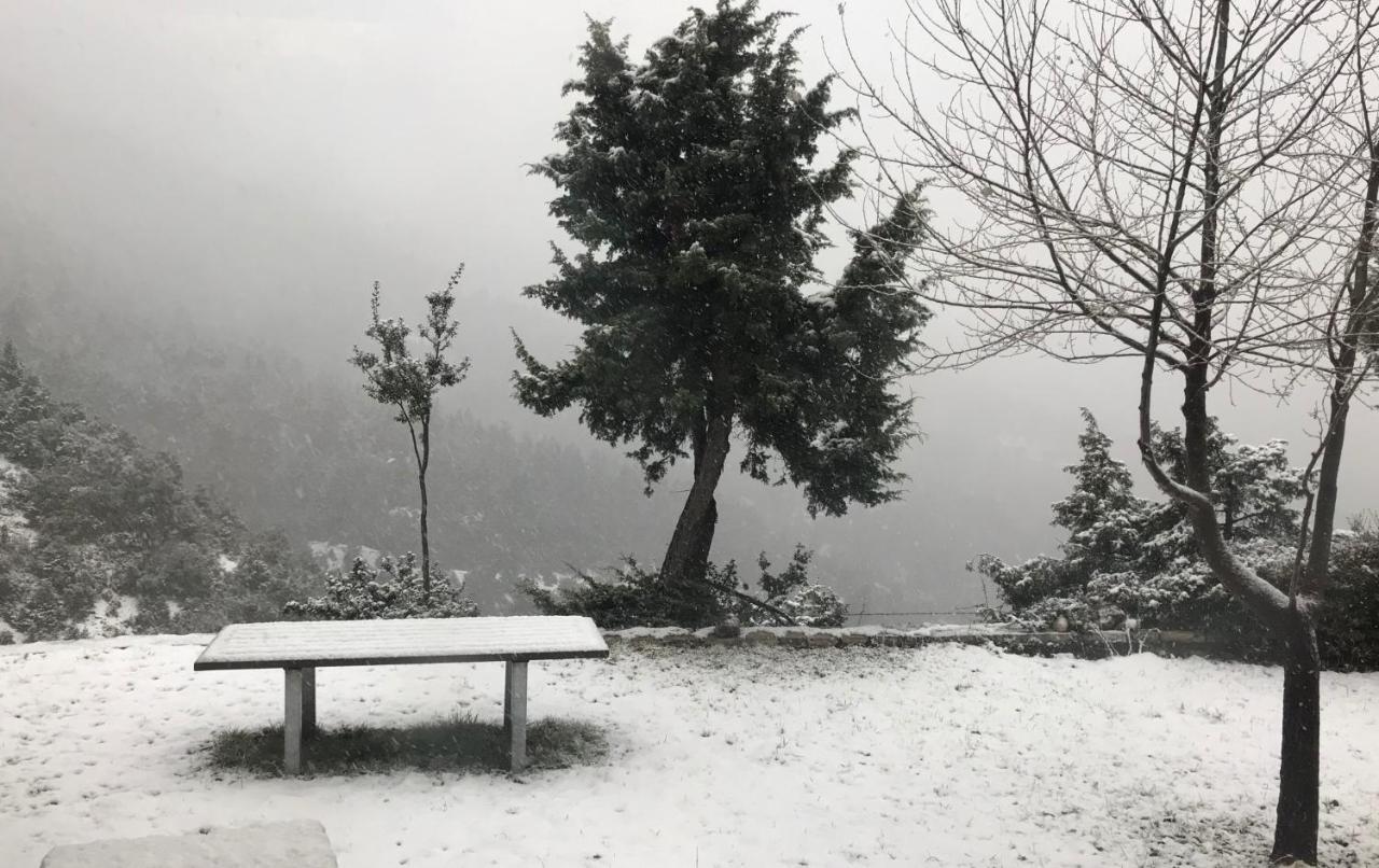 Chalet In The Forest Kalavryta Bagian luar foto